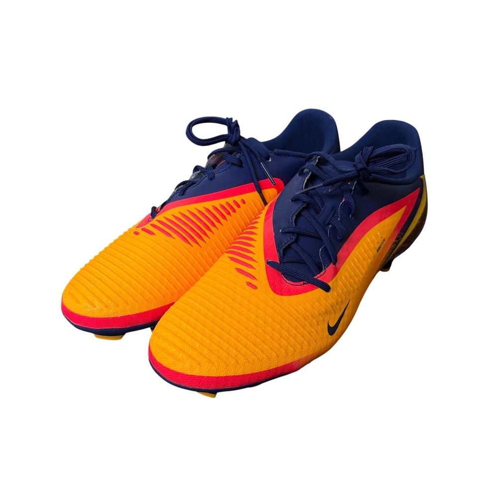 Nike Phantom GX 2 Academy Soccer Cleats Mens 10 Orange Blue HQ2314-800 FG MG